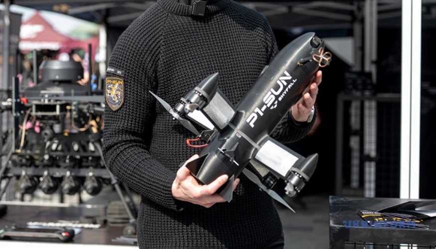 Український дрон-перехоплювач P1-SUN JetKiller виробництва компанії SkyFall, який використовується проти ворожого реактивного