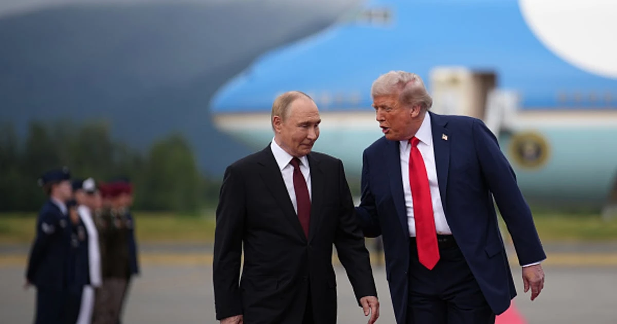 Зустріч Трампа та путіна в Анкориджі 15 серпня 2025 року