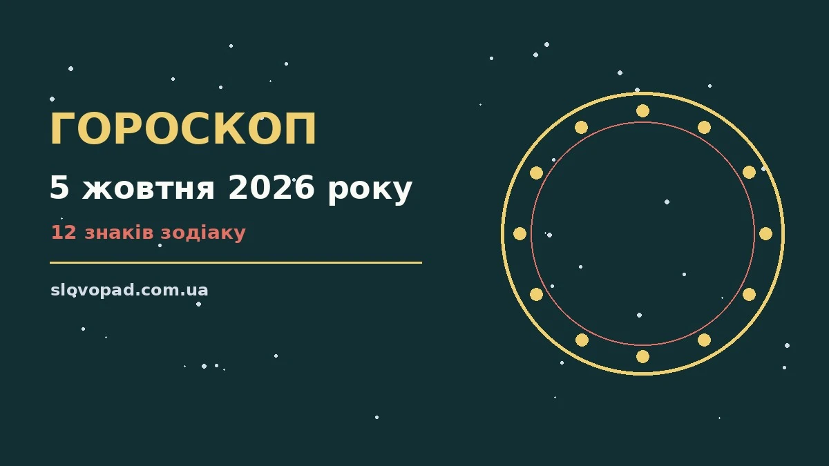 Зіркова карта на столі поряд із блокнотом і чашкою чаю — символ ранкового гороскопу на 5 жовтня 2026 року