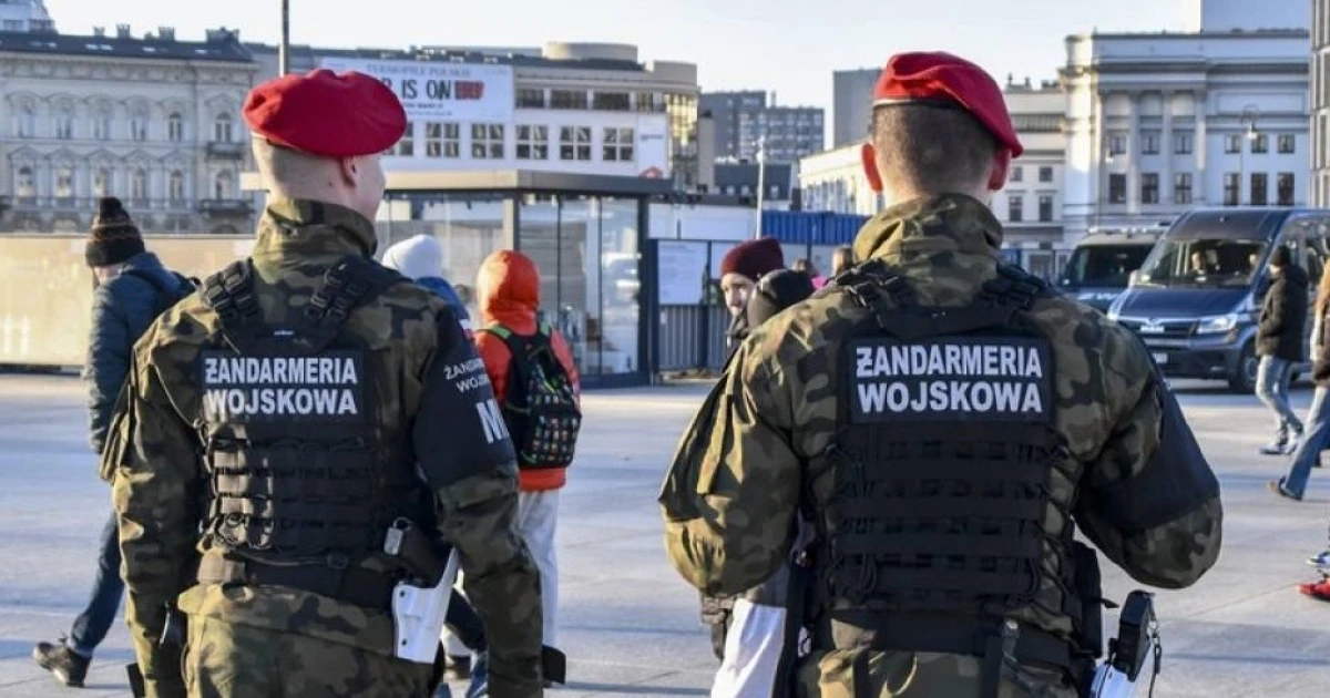 Будівля штабу військової поліції в Новій Дембі, Підкарпатське воєводство, Польща