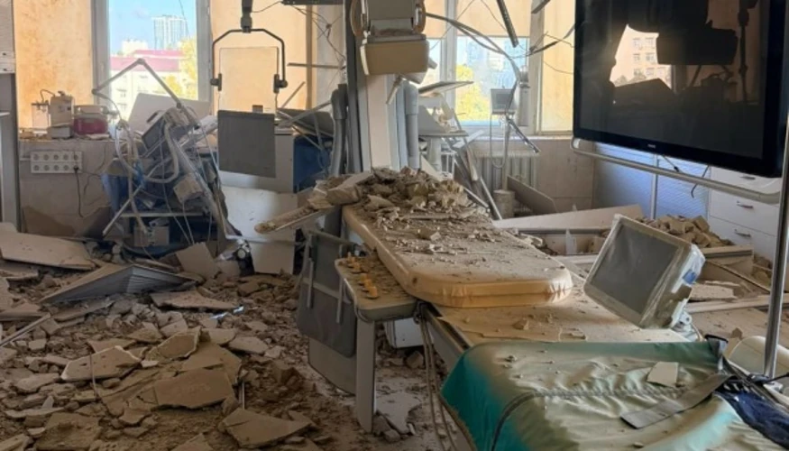 У Києві влучили в операційну Інституту кардіології Стражеска: поранений пацієнт