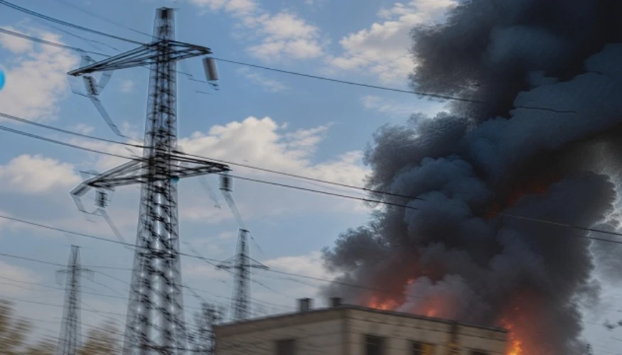 Пошкоджене енергетичне обладнання об'єктів ДТЕК на Дніпропетровщині після ударів 8 і 9 жовтня 2026 року